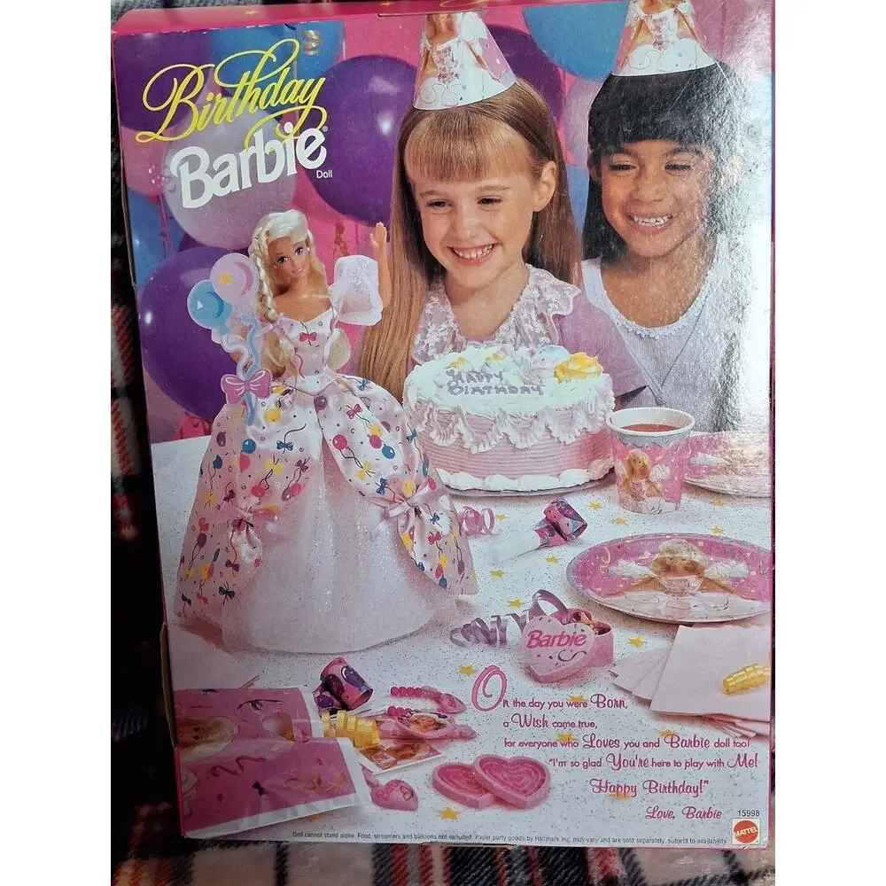 Barbie Birthday The Prettiest Present for You Doll 1996 Mattel 15998